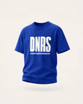 DNRS "Don't Need Reason" Oversized Tee | Bold Streetwear Essential | Royal Blue