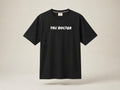 The Doctor Oversized Tee – Classic Black Minimal Graphic Streetwear T-Shirt