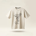 Looney Tunes Oversized Graphic Tee | Premium Cotton Streetwear T-Shirt | Off White