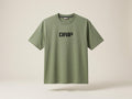 DRIP Minimal Oversized Tee | Premium Cotton Streetwear T-Shirt | Sage Green